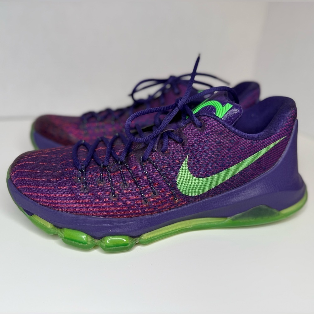 Nike KD 8 VIII Suit Court Purple Men's Size 10 Sneakers Basketball 749375-535 - Picture 3 of 15